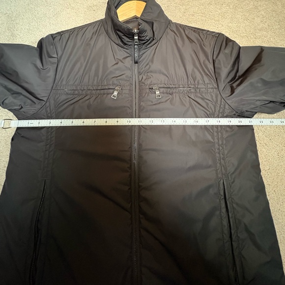 Prada Reversible Men's Gray/Navy and Black(reverse)  Windbreaker - Picture 10 of 11